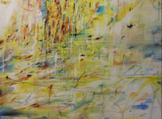 Pocta Vrbě, olej na plátně, rok 2017, 96 x 68 cm, cena 16 000 kč